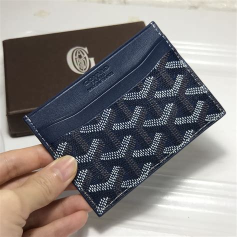 goyard card homder|authentic goyard card holder.